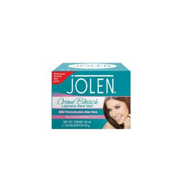 Jolen Ontkleuringscreme creme bleach mild aloe vera 125 Milliliter Jolen Ontkleuringscreme creme bleach mild aloe vera 125 Milliliter