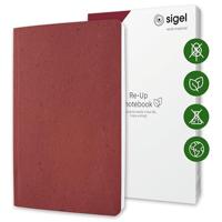 Sigel RU202 Notitieboek Re-Up Softcover DIN A5 Geruit Rood Aantal paginas: 50 - thumbnail