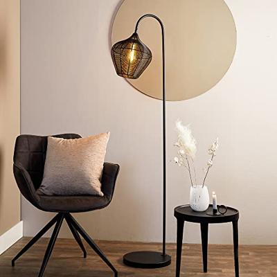 Light & Living Vloerlamp 'Alvaro' 160cm, kleur Mat Zwart - thumbnail