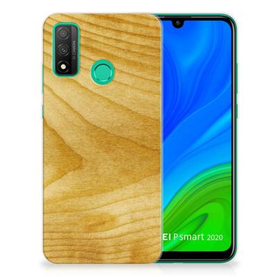 Huawei P Smart 2020 | Bumper Hoesje | Licht Hout