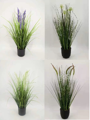 Deco kunstplant in pot Ø13xH75cm