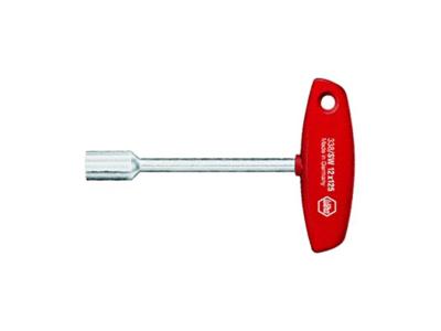 Werkplaats Dopschroevendraaier Wiha 01006 Grootte: 8 mm Koplengte: 125 mm