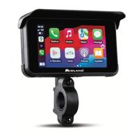 Midland BikePlay Guardian Dashcam met GPS, GPS-module, Bandenspanningscontrolesysteem, Waterdichte behuizing Kijkhoek horizontaal (max.): 110 ° 12 V, 24 V, 5 V - thumbnail