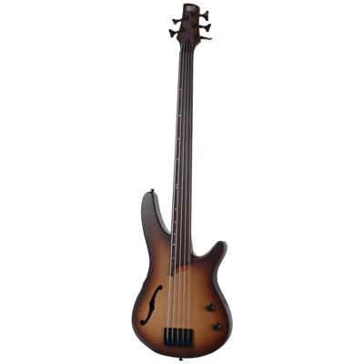 Ibanez Soundgear SRH505F Natural Browned Burst Flat