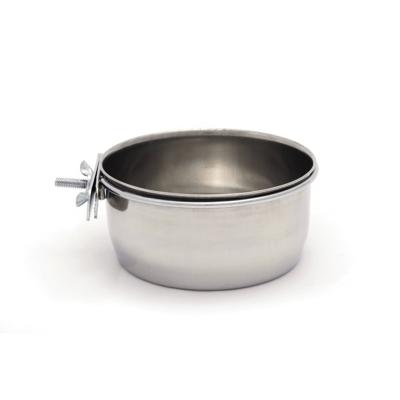 Rvs coop cups met houder en schroefdraad - 12.5 cm Rvs coop cups met houder en schroefdraad - 12.5 cm