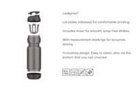 Mepal Shakebeker 800ml peach orange - thumbnail