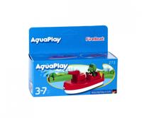 AquaPlay Brandweer Boot waterbaanaccessoires - thumbnail
