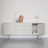 ZILT Dressoir 'Shaneaka' 140cm MDF, kleur Beige - thumbnail