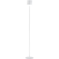 LED Vloerlamp - Musterring Marisa - 1 Lichtpunt van 3 Watt - Dimbaar - Aanpasbare Lichtkleur - Hoogte Aanpasbaar - Geheugenfunctie - Nachtlamp - Afstandsbediening - Mat Wit - Metaal - thumbnail