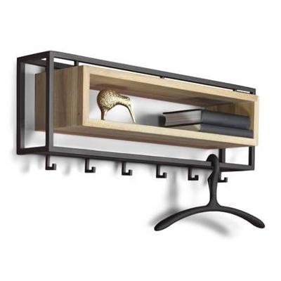 Kapstok Jules Zwart Medium