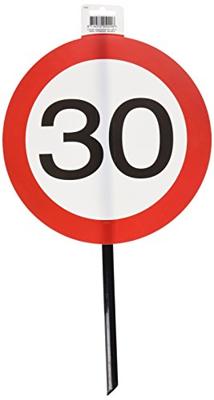 30 Jaar Verkeersbord Tuinbord
