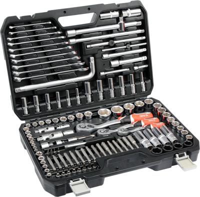 Yato YT-38872 mechanische gereedschapsset 128 stuks gereedschap