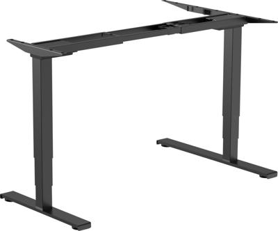 SpeaKa Professional Zit-sta-bureauframe Elektrisch in hoogte verstelbaar Hoogte: 62 tot 1.28 m (b x d) 170 cm x 90 cm Zwart SP-SDF-510 SP-9414652