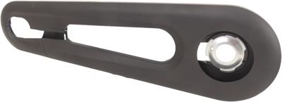 Gazelle Kettingkast linea 2 lang - mat zwart