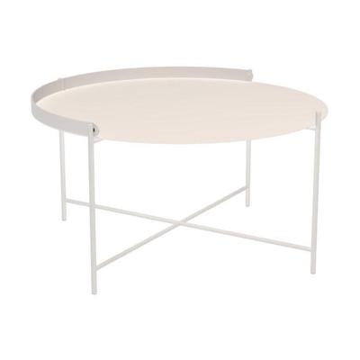 Houe Edge salontafel Ø76 cm Muted White