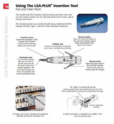 EFB Elektronik 39951.1 LSA-patchtang Geschikt voor: CAT 5, CAT 6, CAT 7 EFB Elektronik 39951.1 LSA-patchtang Geschikt voor: CAT 5, CAT 6, CAT 7