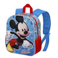 3D-schoolrugzak Mickey Mouse Karactermania Blauw 26 x 11 x 31 cm - thumbnail