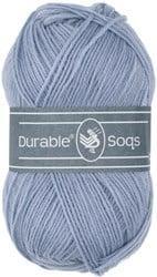 Durable Soqs 410 Misty Blue - Haakgaren / Breigaren