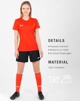 JAKO 4233D Shirt Team Km Dames - Flame - 36 - thumbnail