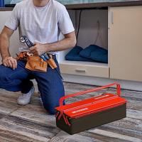 Metalen gereedschapskist - FACOM - BT.9 - 3 Dozen - Zwart - Rood - 20 kg - thumbnail