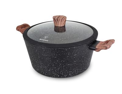 Westinghouse Kookpan 28 cm Zwart Marmer Hout Westinghouse Kookpan 28 cm Zwart Marmer Hout