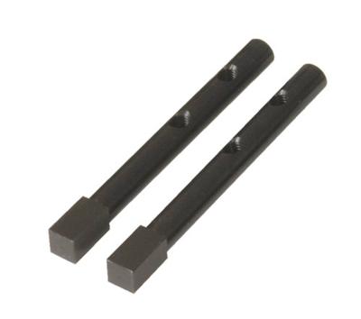 KS Tools 450.0196 Vierkante adapter, 8 mm, verpakking van 2 stuks, gebruineerd