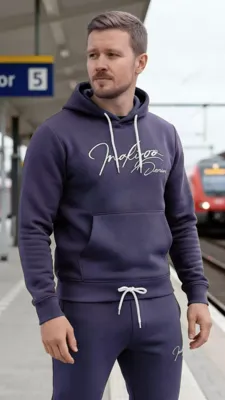 Indigo Denim - Joggingpak Heren - Navy Blauw