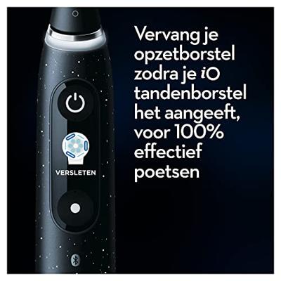 Oral-B iO Series 10 Volwassene Roterende-oscillerende tandenborstel Zwart