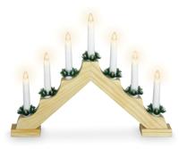 Kaarsenbrug hout 7 lampen Nampook - Nampook - thumbnail