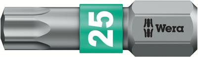 Wera 867/1 BTZ TORX® Bits, TX 25 x 25 mm - 05066126001
