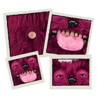 Fuggler Hairy Fuggs Pluche - thumbnail