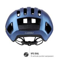 Buzaglo Catlike urban helm kompact&apos;o ii maat s metallic mat blauw - thumbnail