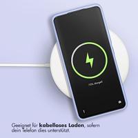 Accezz Liquid Silicone voor Samsung Galaxy A53 Telefoonhoesje Paars - thumbnail