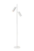 Lucide CLUBS - Vloerlamp - 2xGU10 - Wit - thumbnail