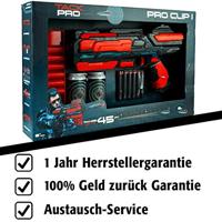 Tack Pro Storm Clip III met 14 darts, 30 cm - thumbnail