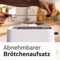 Bosch Kompakt Toaster MyMoment, weiß Broodrooster Wit - thumbnail