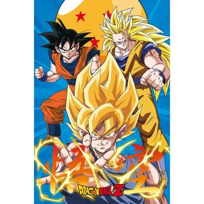 GBeye Dragon Ball Z 3 Gokus Poster 61x91,5cm GBeye Dragon Ball Z 3 Gokus Poster 61x91,5cm