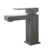 Wastafelmengkraan Aqua Splash Colorato Chan Rechthoekig Gunmetal Aqua Splash - thumbnail