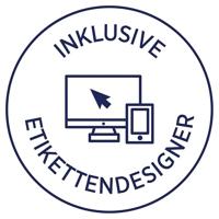 Avery L4785-20 zelfklevende badge ft 80 x 50 mm, doos van 200 stuks, wit - thumbnail