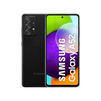 Samsung Galaxy A52 smartphone, 6,5 inch FHD + Infinity-O display, 6 GB RAM en 128 GB uitbreidbaar intern geheugen, 4500 mAh batterij en ultrasnel opladen, zwart - thumbnail