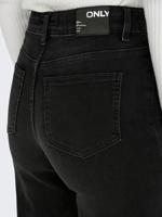 Only Onlmadison Blush Hw Wide Dnm Cro099 Noos 15299796 Loose Fit Washed Black - thumbnail