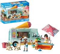 Playmobil® My Life ijscowagen met surfshop - thumbnail