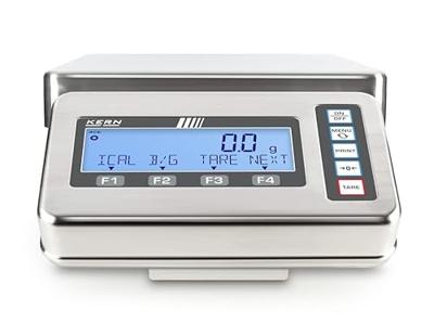 Kern FEJ 17K-4M Precisie weegschaal Weegbereik (max.) 17 kg Resolutie 0.1 g werkt op stekkernetvoeding Zilver