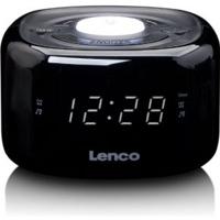 Lenco FM Wekkerradio Met Nachtlamp - thumbnail