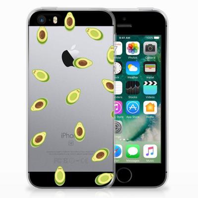 Apple iPhone SE | 5S | Siliconen Case | Avocado