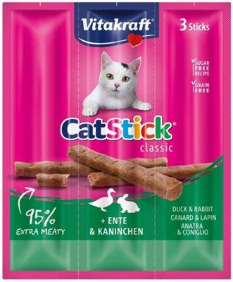 Cat-Stick mini eend & konijn Gebr. de Boon Vitakraft - Vitakraft Cat-Stick mini eend & konijn Gebr. de Boon Vitakraft - Vitakraft