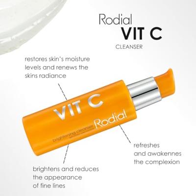 Rodial Vit C Brightening Cleanser 135ml Make-up verwijderaar en reiniger Dames - thumbnail