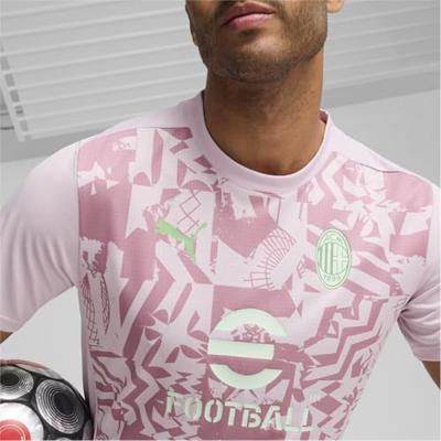 AC Milan Pre-Match Shirt Senior 2024/2025 - Maat S - Kleur: Roze | Soccerfanshop