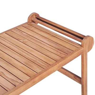 VidaXL Salontafel 100x50x45 cm massief teakhout