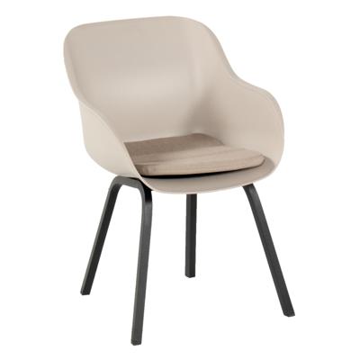 Hartman Tuinstoel 'Le Soleil' kleur Taupe/Zwart
